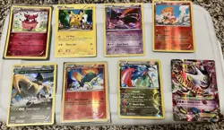 Nintendo Pokemon TCG 12-Card Foil Promo Lot incl. M Gengar EX, Steelix EX - Image 1