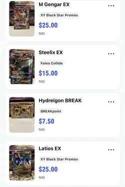 Nintendo Pokemon TCG 12-Card Foil Promo Lot incl. M Gengar EX, Steelix EX - Image 5