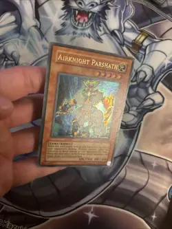 (64) Yu-Gi-Oh! Airknight Parshath Legacy of Darkness LOD-062 Unlimited Ultra MP - Image 4