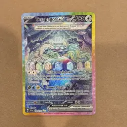 Terapagos ex 170/142 Sv07: Stellar Crown Holo Pokemon Card NM - Image 1