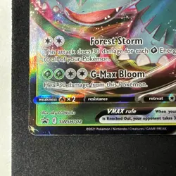 Pokemon TCG Venusaur VMAX SWSH102 Sword & Shield Promo Cards Holo Eng 330 HP - Image 5