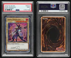 UR - Dark Magician Limited Edition YuGiOh Duel Power PSA 9 MINT - Image 3