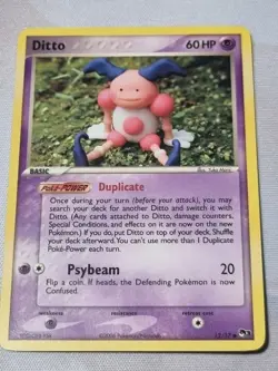 Ditto Mr. Mime 12/17 POP Series 3 Promo Pokemon Card Yuka Morii - Image 3