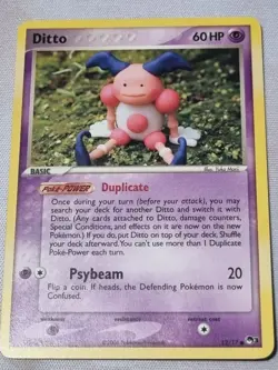 Ditto Mr. Mime 12/17 POP Series 3 Promo Pokemon Card Yuka Morii - Image 5