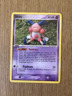 Pokemon TCG - Ditto 12/17 Pop Series 3 English Promo Card - Yuka Morii Artwork - Image 1
