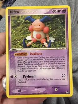 Ditto 12/17 Pop Series 3 (Mr. Mime) Pokemon Card NM - Image 1