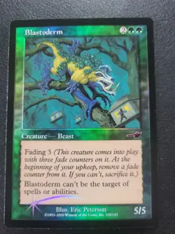 MTG Blastoderm FOIL EX/NM Nemesis Pre-Modern - Image 1