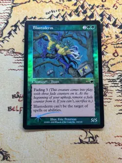 MTG Magic the Gathering - Blastoderm - Foil - Nemesis - 102/143 - NM - Image 1