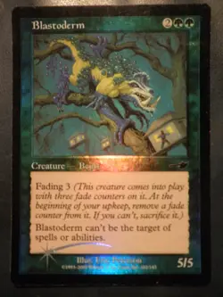 mtg magic blastoderm nemesis FOIL ENGLISH blastoderme nemesis - Image 1