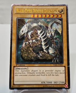 Ultimate Rare Blue-Eyes White Dragon YSKR-EN001 1st Edition Yugioh 6262 - Image 1