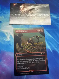 Chain Reaction Foil 2219 Uncharted Secret Lair - Image 1