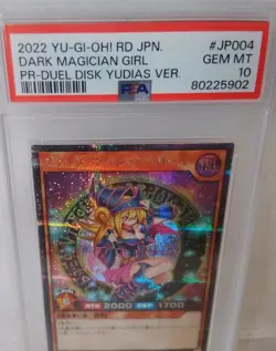 Yugioh PSA10 Dark Magician Girl Rush Duel Disk Yudias - Image 3