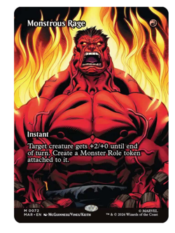 Monstrous Rage - Borderless Marvel Super Heroes - Image 1