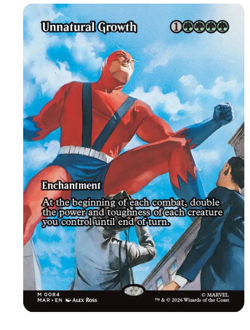 Unnatural Growth - Borderless Marvel Super Heroes - Image 1