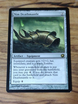MTG Magic the Gathering Nim Deathmantle (188/259) Scars of Mirrodin LP - Image 1