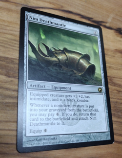 MTG Magic the Gathering Nim Deathmantle (188/259) Scars of Mirrodin LP - Image 3