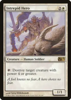 NM - Intrepid Hero - 20 - Magic 2013 (M13) - Image 1