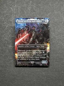Ultron, Artificial Malevolence (Borderless) (0344) Marvel Super Heroes Regular - Image 1