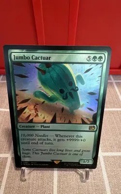 Jumbo Cactuar Final Fantasy Foil - Image 1