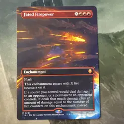 Fated Firepower (Borderless) Avatar: The Last Airbender Regular - Image 1
