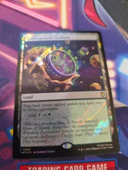 Undergrowth Stadium (SURGE FOIL) MTG Commander: Teenage Mutant Ninja Turtles NM - Image 1