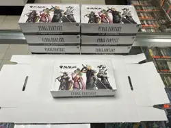MTG Final Fantasy Play Booster Box New Sealed English Magic the Gathering - Image 1