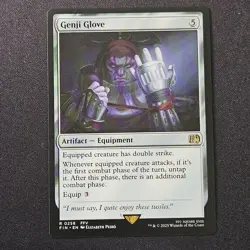 Genji Glove - R - FINAL FANTASY #258 - NM - Image 1