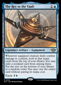 Magic: The Gathering The Key to the Vault OTJ #0054 - Image 1