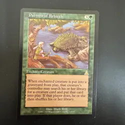 Magic The Gathering Pattern of Rebirth Urza's Destiny 115 LP - Image 1