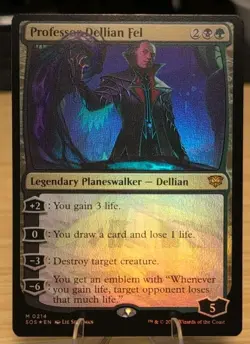 Professor Dellian Fel Secrets of Strixhaven Foil - Image 1