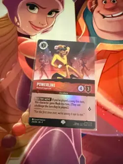 Disney Lorcana - Powerline Musical Superstar 215/204 - Fabled Epic Foil - Image 1