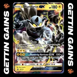 Thundurus GX - SM133 - Black Star Promo - Pokemon Card - NM/M - Image 1