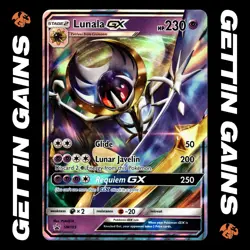 Lunala GX - SM103 - Black Star Promo - Pokemon Card - NM/M - Image 1