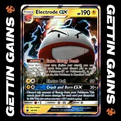 Electrode GX - 48/168 - Ultra Rare - Celestial Storm - Pokemon Card - NM/M - Image 1