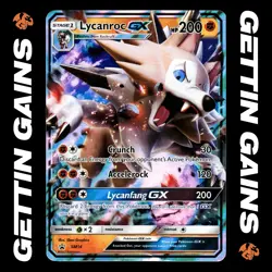 Lycanroc GX - SM14 - Black Star Promo - Pokemon Card - HP - Image 1