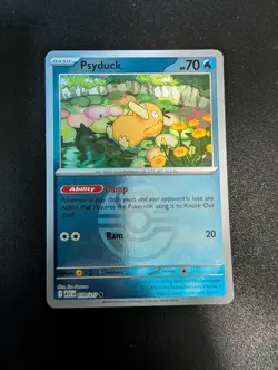 Psyduck (Love Ball) 039/217 Holo Common Ascended Heroes Pokemon Reverse Holo NM - Image 1