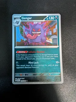 Gengar 050/088 Rare Perfect Order Pokemon Reverse Holo Near Mint - Image 1