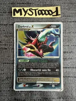 Carte Pokemon Darkrai Niv X Promo DP19 Diamant Et Perle Francais OCCASION - Image 1