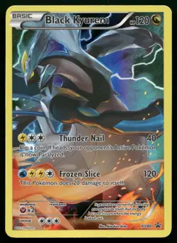 Black Kyurem XY80 XY Black Star Promos PR-XY Promo Pokemon LP - Image 1