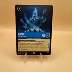 Disney Lorcana Hades Infernal Schemer Fabled Legendary 151/204 Non-Foil - Image 1