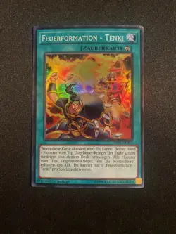Fire Formation - Tenki German Super Rare THSF-EN057 DE057 Light Play Yugioh - Image 1