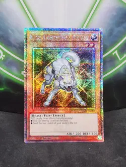 Yugioh Ryko, Lightsworn Hunter RA02-EN003 Quarter Century Secret Rare 1st Ed NM - Image 1