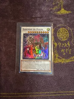 1x YuGiOh! Baronne De Fleur RA01-EN034 SUPER RARE! *GEM* 1st EDITION! - Image 1