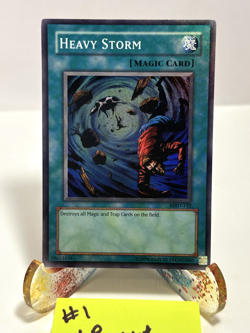 YuGiOh! Heavy Storm MRD-142 Unlimited Super Rare Holo Bleed LP - Image 1