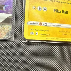 Pokemon SWSH Promo Card Lot 3 Cards Gift Pikachu / Cosmos Holo Rayquaza /Morpeko - Image 5