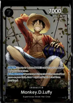Monkey.D.Luffy 2023 One Piece Card Game Promo Straw Hat Crew Supernovas Promo - Image 1