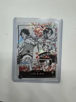 Luffy & Ace [Alternate Art] ST30-001 One Piece Starter Deck Ex 30: Luffy & Ace - Image 1