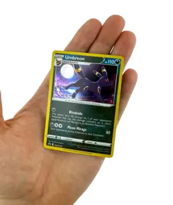 LOT of (2) 2021 Pokemon TCG “Umbreon” SWSH129 Black Star Promo Holo Cards - Image 2