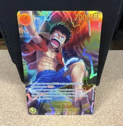 Bandai One Piece Card Game Monkey.D.Luffy OP15-119 SEC Alt Art Foil 7000 EN - Image 1