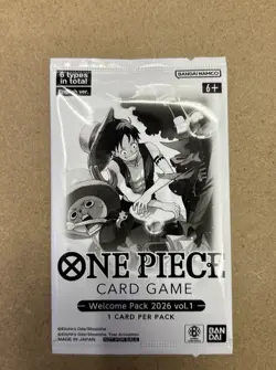 One Piece TCG Welcome Pack 2026 Vol.1 – Sealed – English - Image 1